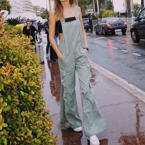 Johnathan Simkhai Green Overalls